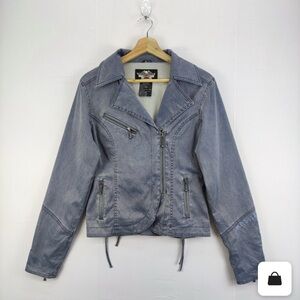 ⭐️⭐️New Harley Davidson Women’s Embroidered Bike Jacket. Size: M.
